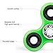 Syslux Fidget Spinner Fast and Quiet Tri Hand Spinner Toy Perfect for ADD, ADHD, Anxiety, and Autism Adult Children (Green)