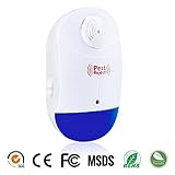 Ultrasonic Pest Repeller 1 Pack - Home Pest Control Repellent - Electronic Insects & Rodents Repellent for Mosquito, Mouse, Cockroaches ,Rats,Bug, Spider, Ant, Flies