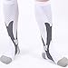 2/3Pairs Compression Socks, 20-30 mmhg Medical Sport Nursing Compression Socks for Men Women Marathon Maternity Pregnancy Flight Shin Splints Edema Varicose Veins(Men8-14in Women8-15in)