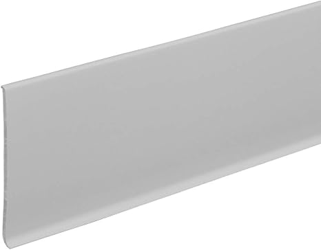 Amazon 巾木 貼るだけ 幅木 ソフト巾木 1枚 ペタット シール Rあり 東リ Z3k ライトグレー 幅909mm 高さ60mm 厚さ3mm 羽目板 幅木