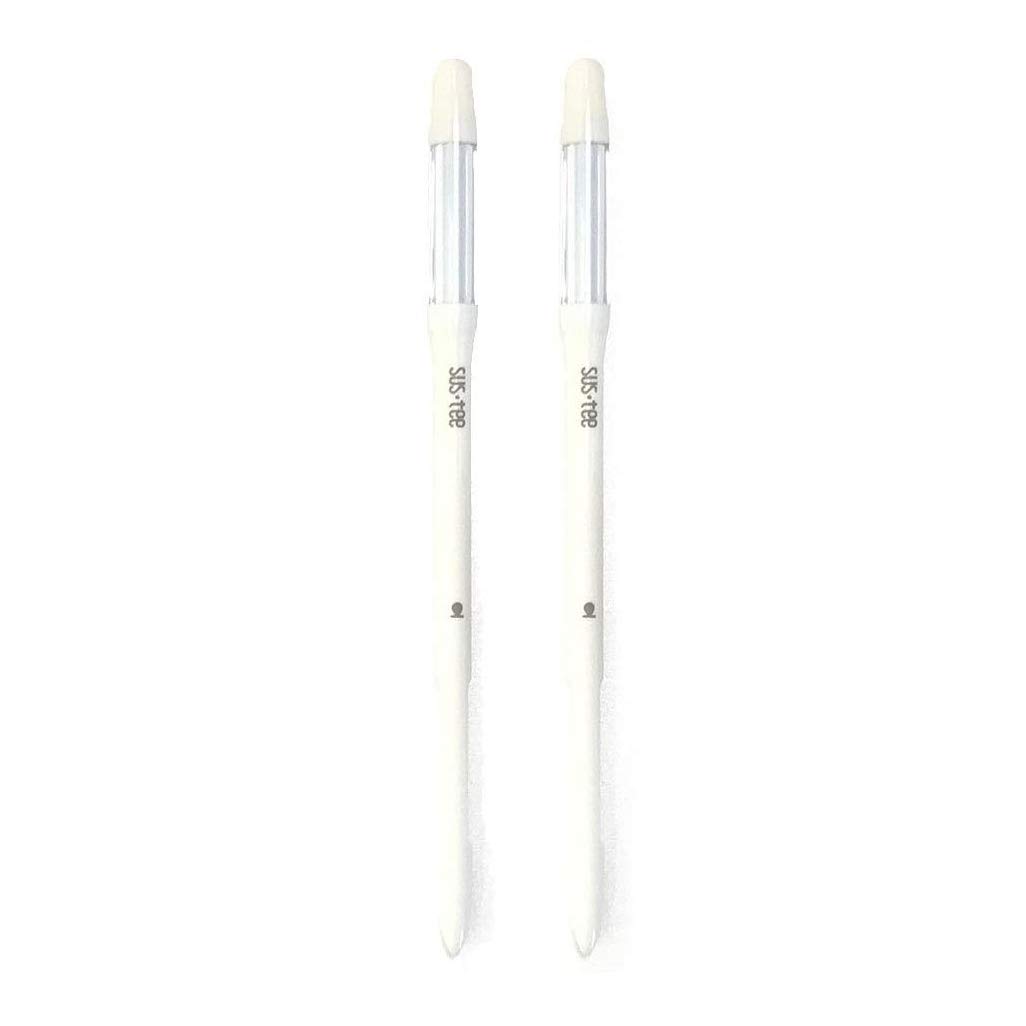 Sustee Aquameter Set of 2, Plant Moisture Sensor, (White, Medium, Refillable)