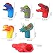 LDP FUQUAN 10 PCS Rubber Realistic Dinosaur Finger Set Role Playing Toys ,Kids Party Supplies, Kids Birthday Gifts,Suitable Toys for Kids and Adults