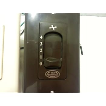 Old Jacksonville Ceiling Fan Wall Control 4 Speed Slider ...