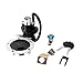 INNGLOW Motorcycle Ignition Switch Tank Gas Cap Cover Seat Lock Key Set Kit Fits For Suzuki GSXR 600 750 GSXR600 GSXR750 2004-2005