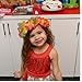 Mahalo Floral Leis Headband 12 PC Set