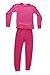 Just Love 95462-Pink-5/6 Thermal Underwear Set for Girls