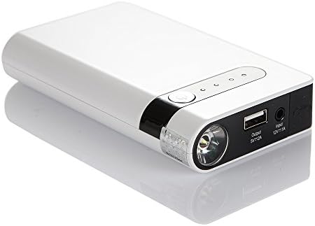 VIPOW 12V Car Portable Car Jump Starter and Power Bank Mobile phone Laptop Rechargeable Battery Charger With LED emergency light