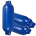 Goplus 4 Ribbed Marine Boat Fender Vinyl Bumper Dock Shield Durable (Blue, 6.5
