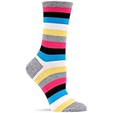 Hot Sox Bold Stripe Crew Sock