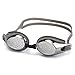 SIXBOX Swim Goggles leak free anti UV lens adjustable shoulder strap Triathlon Swimming Goggles Anti fog nose clip, Ear adult male, Female, Kids,Youth(Gray)