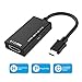 MHL to HDMI HDTV Adapter, Micro USB to HDMI 1080P Video Graphic Converter for Android Smart Phones and Tablets with MHL Function