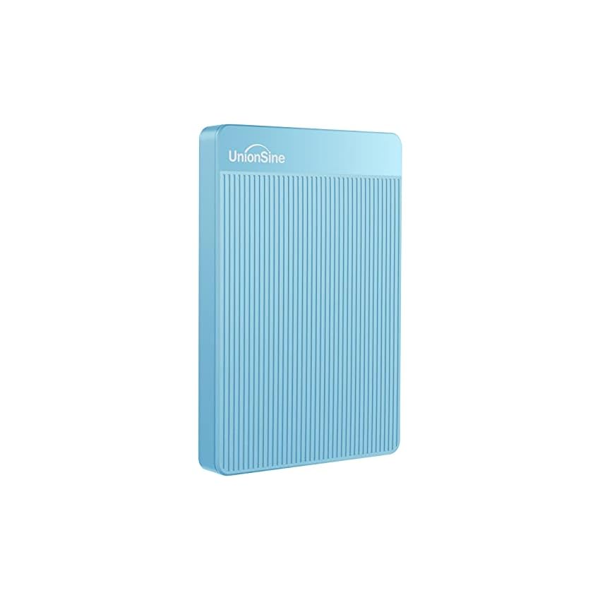 UnionSine Hard Disk Esterno 2,5" 750GB Ultra Slim Portatile USB3.0 SATA HDD Storage per PC