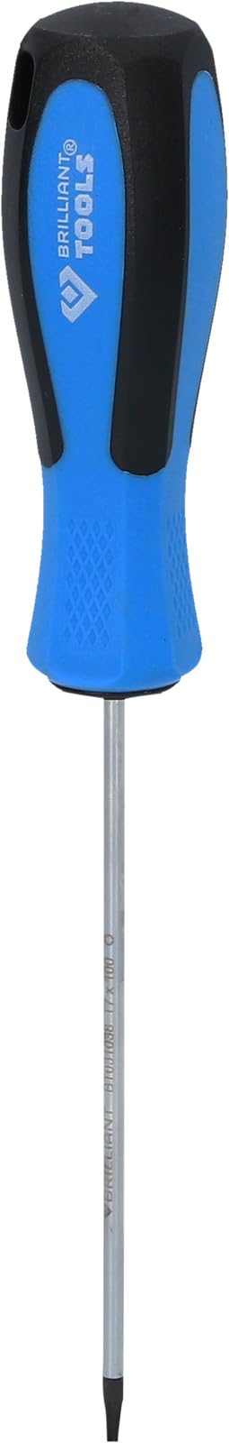 BRILLIANT TOOLS BT031038 Torx Screwdriver T7 100 mm Powered by KS Tools T7 x 100 mm