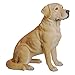 Hi-Line Gift Ltd Labrador Retreiver Sitting Statue, Yellow