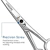 Candure-Hairdressing-Barber-Hair-Scissor-for-Professional-Hairdressers-Barbers-Stainless-Steel-Hair-Cutting-Shears-For-Salon-Barbers-Men-Women-Children-and-Adults Candure Hairdressing Barber Hair Scissor for Professional Hairdressers Barbers Stainless Steel Hair Cutting Shears - For…