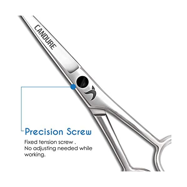 Candure-Hairdressing-Barber-Hair-Scissor-for-Professional-Hairdressers-Barbers-Stainless-Steel-Hair-Cutting-Shears-For-Salon-Barbers-Men-Women-Children-and-Adults Candure Hairdressing Barber Hair Scissor for Professional Hairdressers Barbers Stainless Steel Hair Cutting Shears - For…