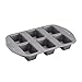 Circulon Nonstick Bakeware 6-Cup Mini Loaf Pan, Gray - ,6 cup