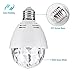 Disco Light Bulb,UPBASICN 3W E27 Disco Lamp LED RGB 7 Color Party Bulb Stage Light -Rotating Sound Activated Strobe Light with Remote Control for Parties,Birthday, Bar Karaoke Club