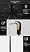 VILLASON 60 MPH Windproof Compact Travel Umbrella with Reinforced Unbreakable 10 RibsAuto Open & Close One Handed OperationSturdy Rain Repellant Large Canopy 46-InchCompact But Large When Open (Black)