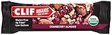 CLIF Organic Trail Mix Bar, Cranberry Almond, (1.4 ounce, 12 Count) - Certified USDA Organic