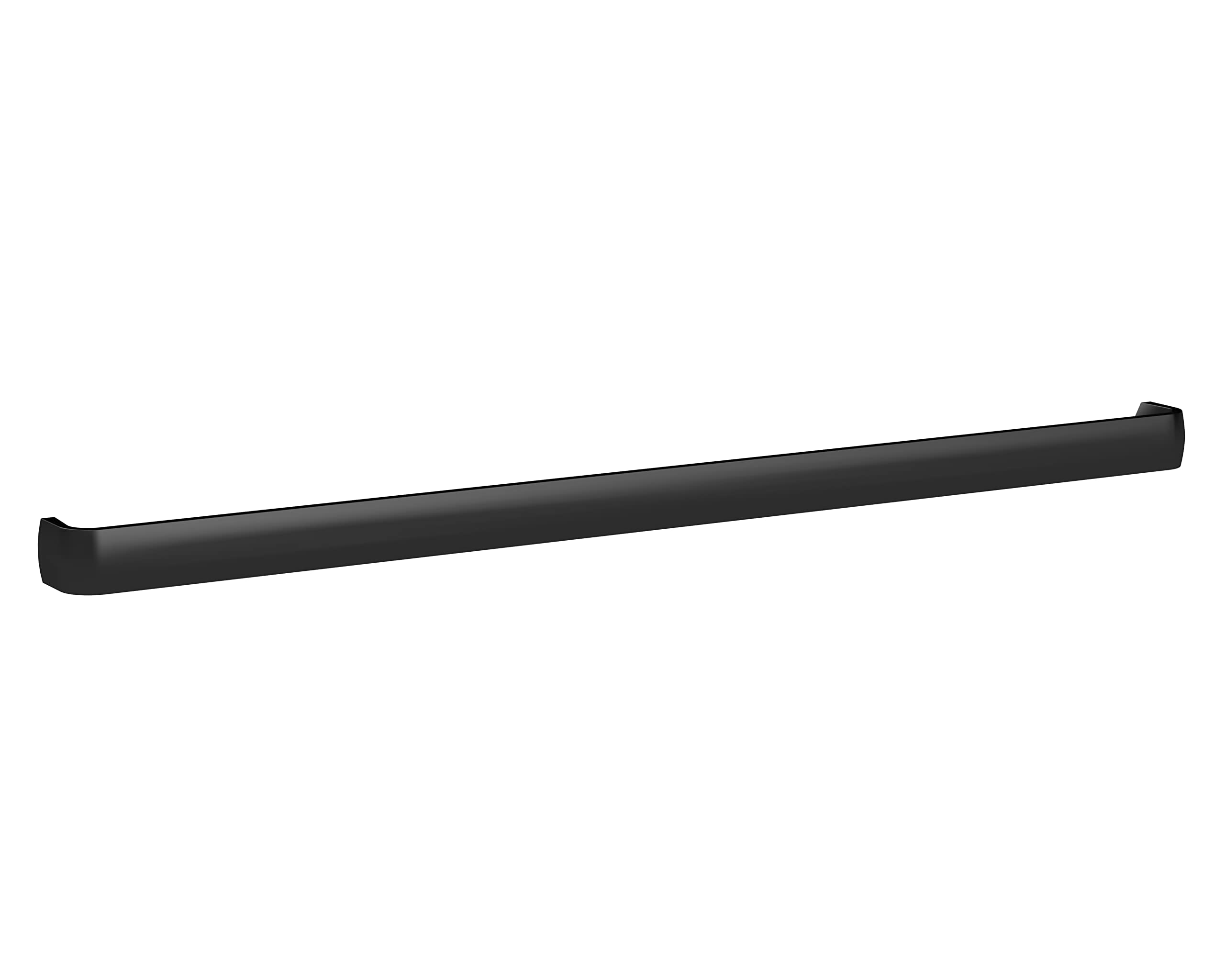 nuie H220 Modern Bathroom Furniture D Shaped Handle - 320mm Centres, 328mm, Matt Black