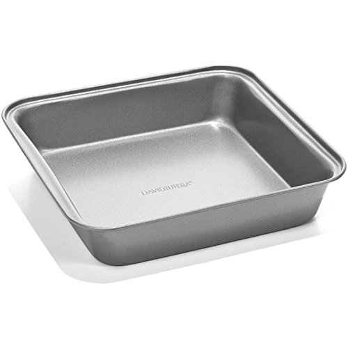 Love Cooking David Tutera Square Cake Pan, Multi-Colour, 8-Inch