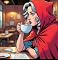 Livro Chapeuzinho Vermelho no Café