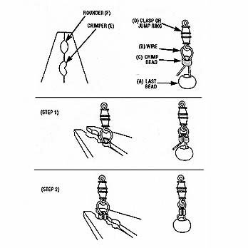 SE JP15 Bead Crimping Plier, 5-Inch
