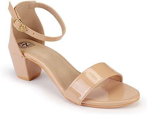 DEEANNE LONDON Women's Single Strap Block Heels