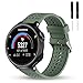Sophili Bands Compatible for Garmin Forerunner 235, Soft Silicone Replacement Watch Bands with Pin Removal Tools for Garmin Forerunner 235/220/230/620/630/735 Smart Watch
