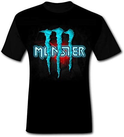 CXLS007 Monster Energy Personalized Vogue Printing Teen Adult Men's T-Shirt L