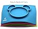 LiveEco Silicone Placemat and Tray for Babies, Infants, Toddlers and Kids | Suctions To Table | Safe Non-toxic Food Grade Silicone - BPA, PVC, Lead and Phthalate Free (Blue)