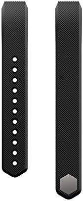 Fitbit Alta Accessory Band, eLander™ Silicon Bracelet Strap Replacement Band for Fitbit Alta/ Fitbit Alta band/ Fitbit Alta Bands[Black]