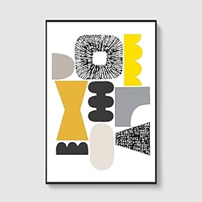 Framed Home Artwork Nordic Style for Living Room Bedroom