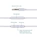 Amoner Premium Earphones/Headphones/Earbuds with Stereo Mic&Remote Control for Apple iPhone 6s/6/6plus,iPhone SE/5s/5c/5, iPad /iPod and More - White(Pack of 2)