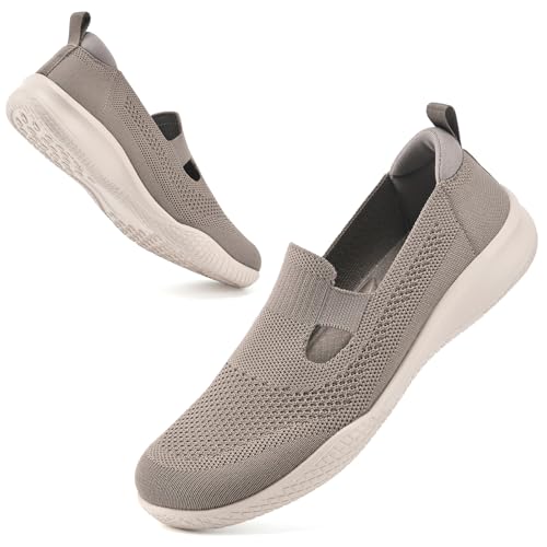 konhill Breathable Women's Slip-On Shoes – Lightweight Mesh Sports Shoes for Summer with Flexible Sole