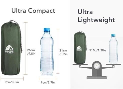 Matelas Camping Gonflable 1 Place Ultraléger Résistant à l'eau