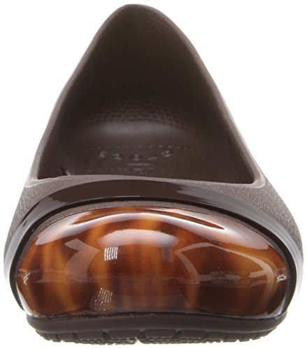 crocs women's cap toe flat