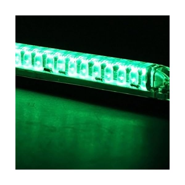 Partsam-2pcs-8-Led-Marker-Light-Utility-Strip-Light-Bar-For-12V-Truck-Trailer-Boat-18-Green-LED Partsam-2pcs-8-Led-Marker-Light-Utility-Strip-Light-Bar-For-12V-Truck-Trailer-Boat-18-Green-LED