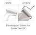 HOUSE DAY Lint Roller Pet Hair Remover Cleaning Fuzz Dust Dandruff,1 Durable Handle,Lint Rollers 4 Count with 360 Total Sheets,Portable Cover,Extra Sticky Roller,Lint Remover (White)