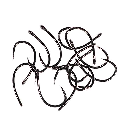 wifreo 200 Stück Fliegenfischen Haken ohne Widerhaken Nymphe Scud Caddis Fliegenhaken Trockenfliegenhaken Jighaken… – Bild 6