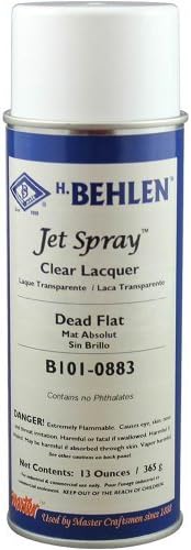 Behlen H3900 Jet Spray Clear Lacquer - Dead Flat by Behlen