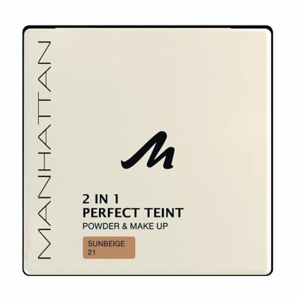 Manhattan Perfect Teint 17358 Powder and Make-Up Sun Beige