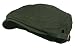 Men's Cotton Flat Cap Ivy Gatsby Newsboy Hunting Hat, Olive, One Size