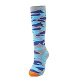 Ski Socks, Hicool Winter Coolmax Ski Socks Knee-Length Stockings Warm Ski Socks Adult Outdoor Sports Socks