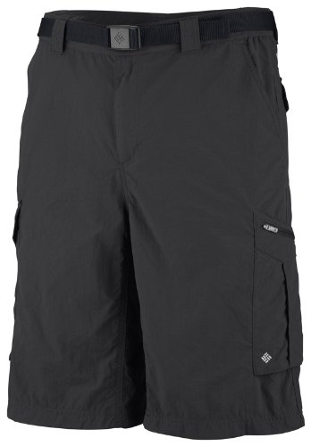 Columbia Men's Silver Ridge Cargo Shorts, Grill, 44 x 10-Inch