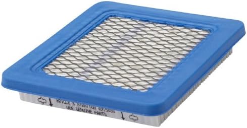 Briggs & Stratton 491588S Flat Air Filter Cartridge,Blue