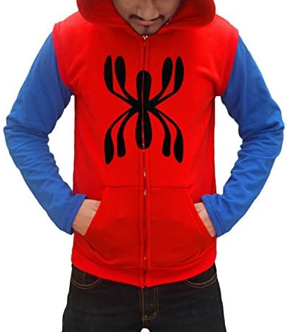 Spider Man Homecoming 2017 Hoodie - Spider Man Full Sleeves Hoodie (Medium)