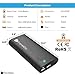 TravelGo Power Bank 10400mah, Certified Portable Travel Charger, Dual 2 USB Battery Pack, Carry Pouch Included, (Max 5V/2.1A Output, Li-Polymer) for iPhone 11 / XR / 8/7 / 6 / SE, Plus, Galaxy