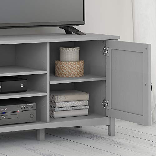 Bush Furniture Salinas Stand for 65 Inch TV, 60W, Cape Cod Gray